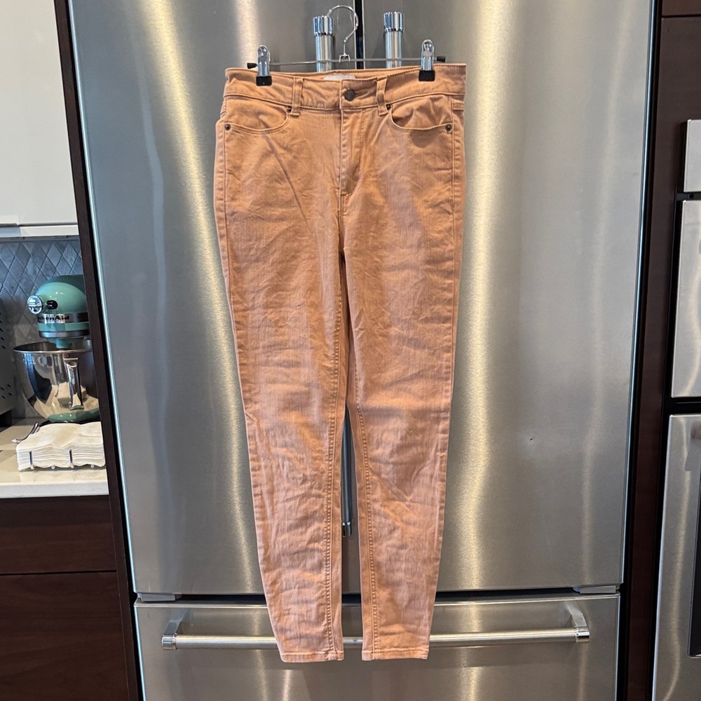 Stylish Coral Skinny Jeans for Women